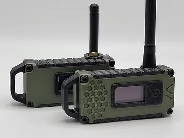 Case 3D verde para LILYGO Lora32 v2